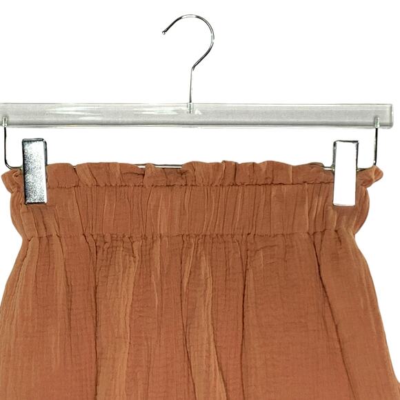 Bishop Young XS NEW Womens Sardinia Shorts Pull On Cotton Textured Dusty Coral - Picture 5 of 11